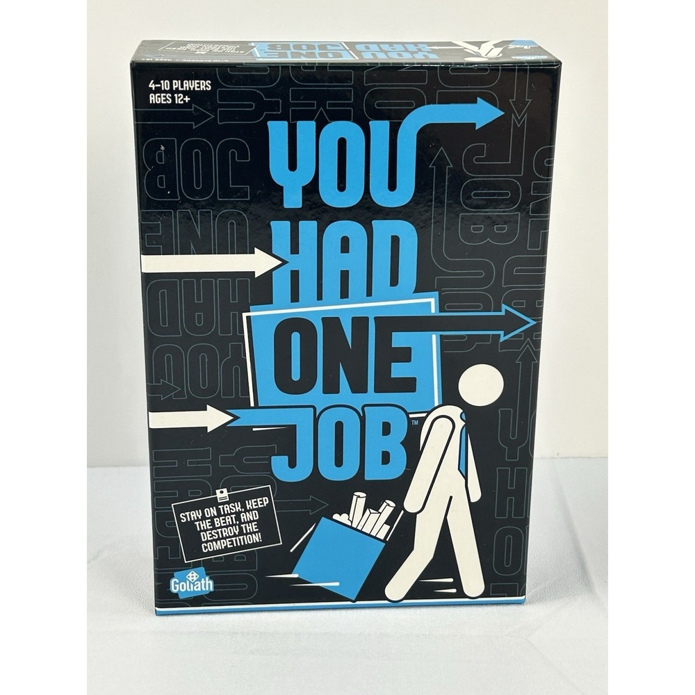 You Had One Job‎ Board Game New Sealed Goliath Party Game 4-10 Players